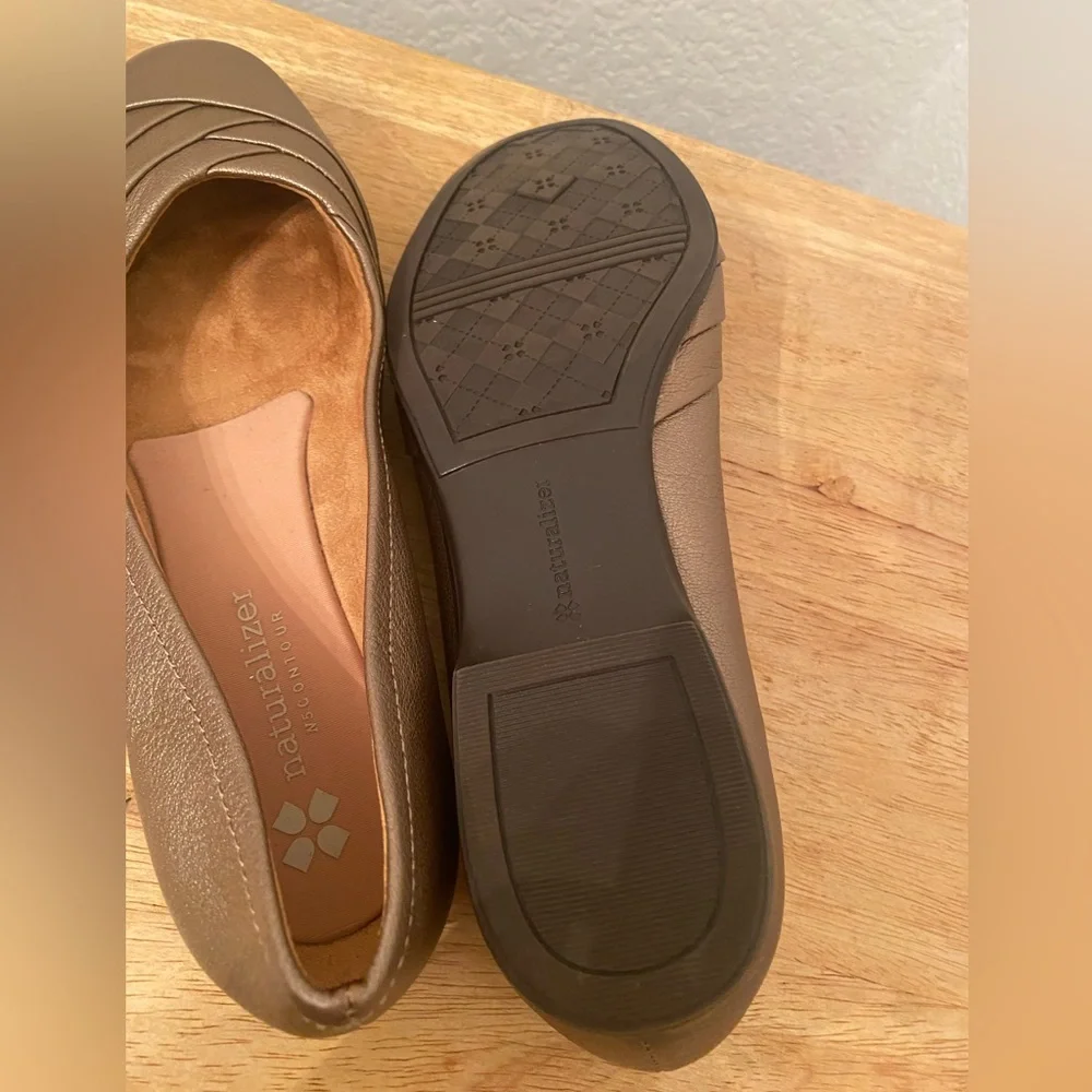 Naturalizer Metallic Brown Women's Flats
